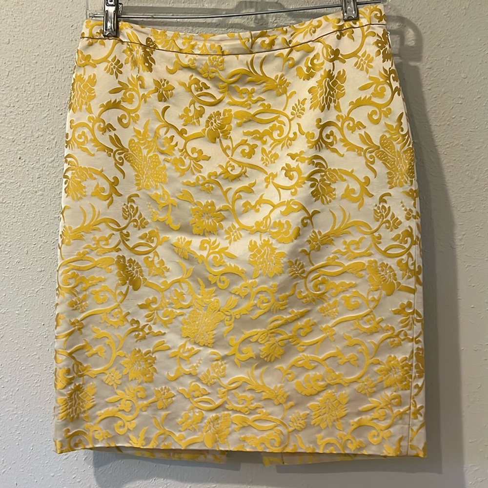 Banana Republic damask skirt